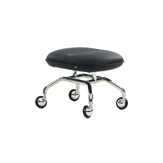 Chestnut Stool - Stainless Steel frame