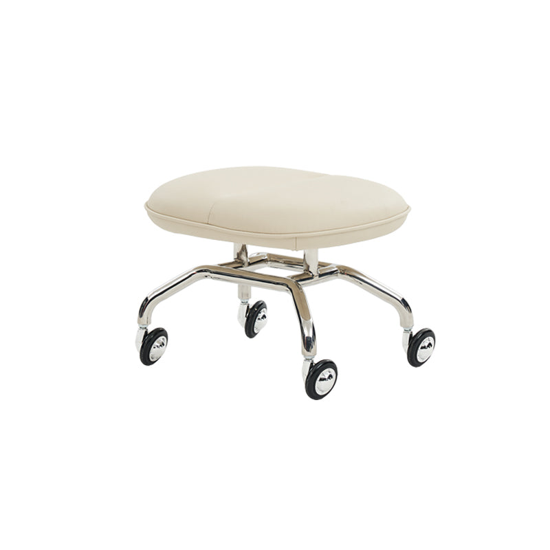 Chestnut Stool - Stainless Steel frame